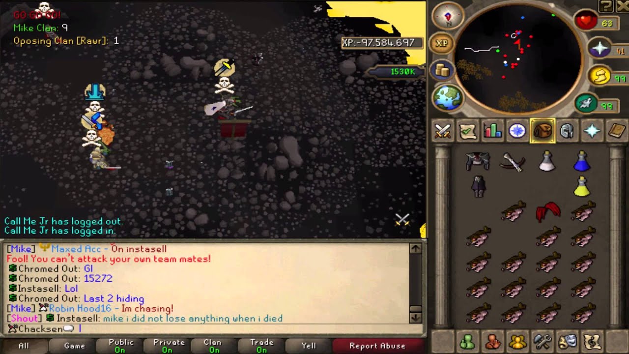 US2/US3 l Clanwars BETA - Money Making? Safepk?