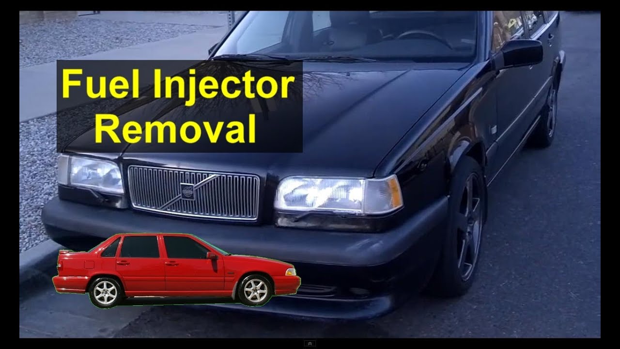 Fuel injector and fuel rail removal to replace seals, Volvo 850, S70, V70, etc. - VOTD