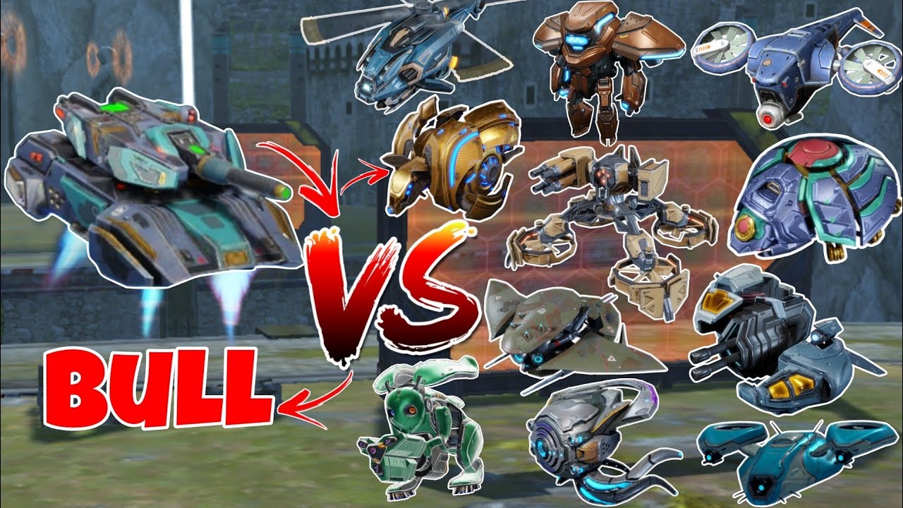 🔥New Bull Drone Vs All Drones Comparison Face-Off - war robots - ArpitWR