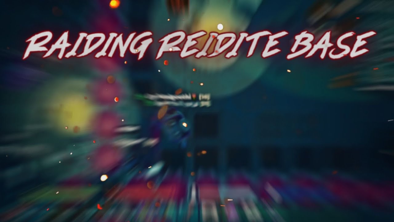 Raiding Reidite Base on sea mode in starve.io