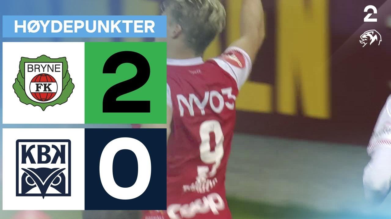 Bryne 2 - 0 Kristiansund BK - H&oslash;ydepunkter