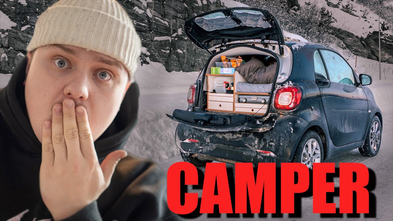 Mit dem KLEINSTEN CAMPER der Welt zum NORDKAPP