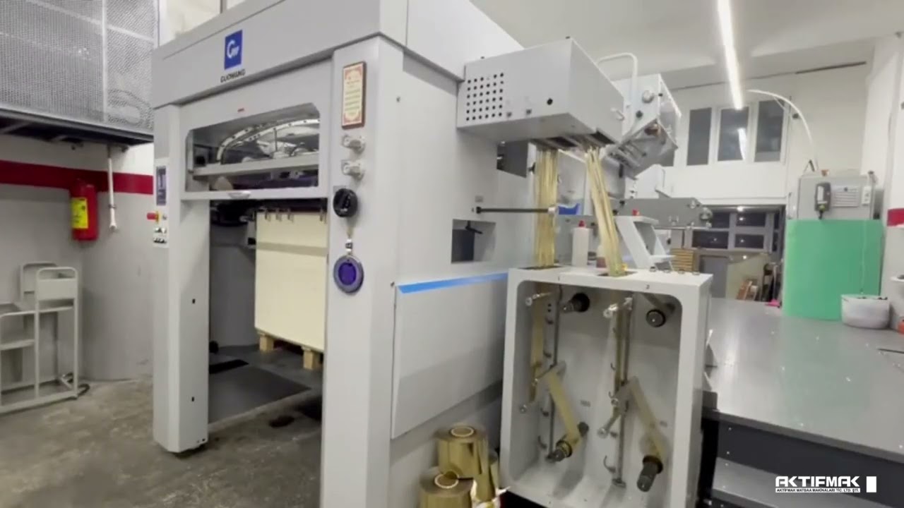 GW R106Y Otomatik Yaldız Üniteli Kesim Makinası