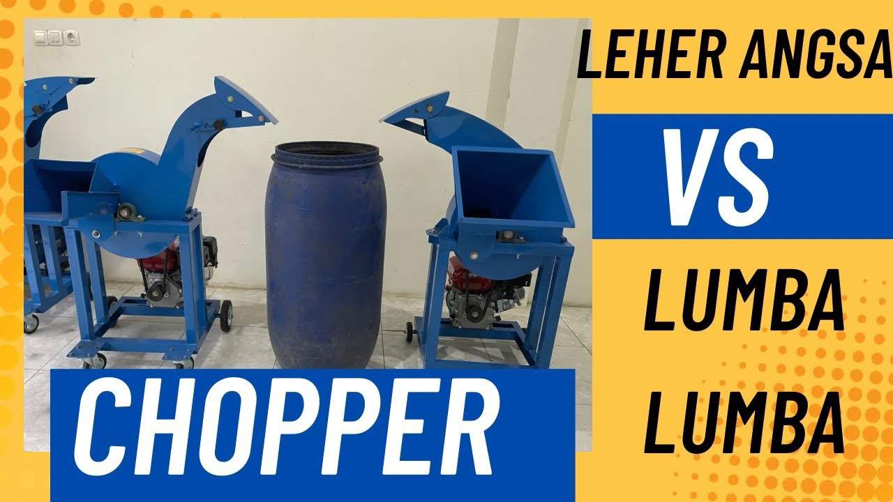 Ini Lo beda chopper leher angsa dan lumba lumba #peternakkambing