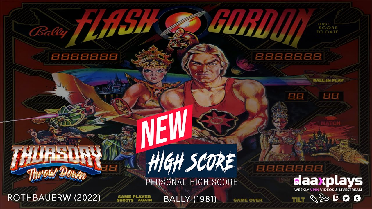 New High Score! on Flash Gordon Bally (1981) (by rothbauerw)