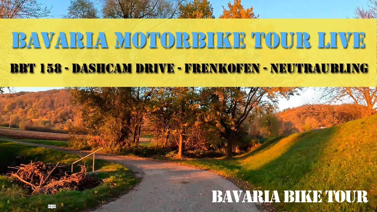 BBT 158 - DASHCAM DRIVE GERMANY - FRENKOFEN DANUBE - DONAUSTAUF DONAU - NEUTRAUBING GÄRTNERSIEDLUNG