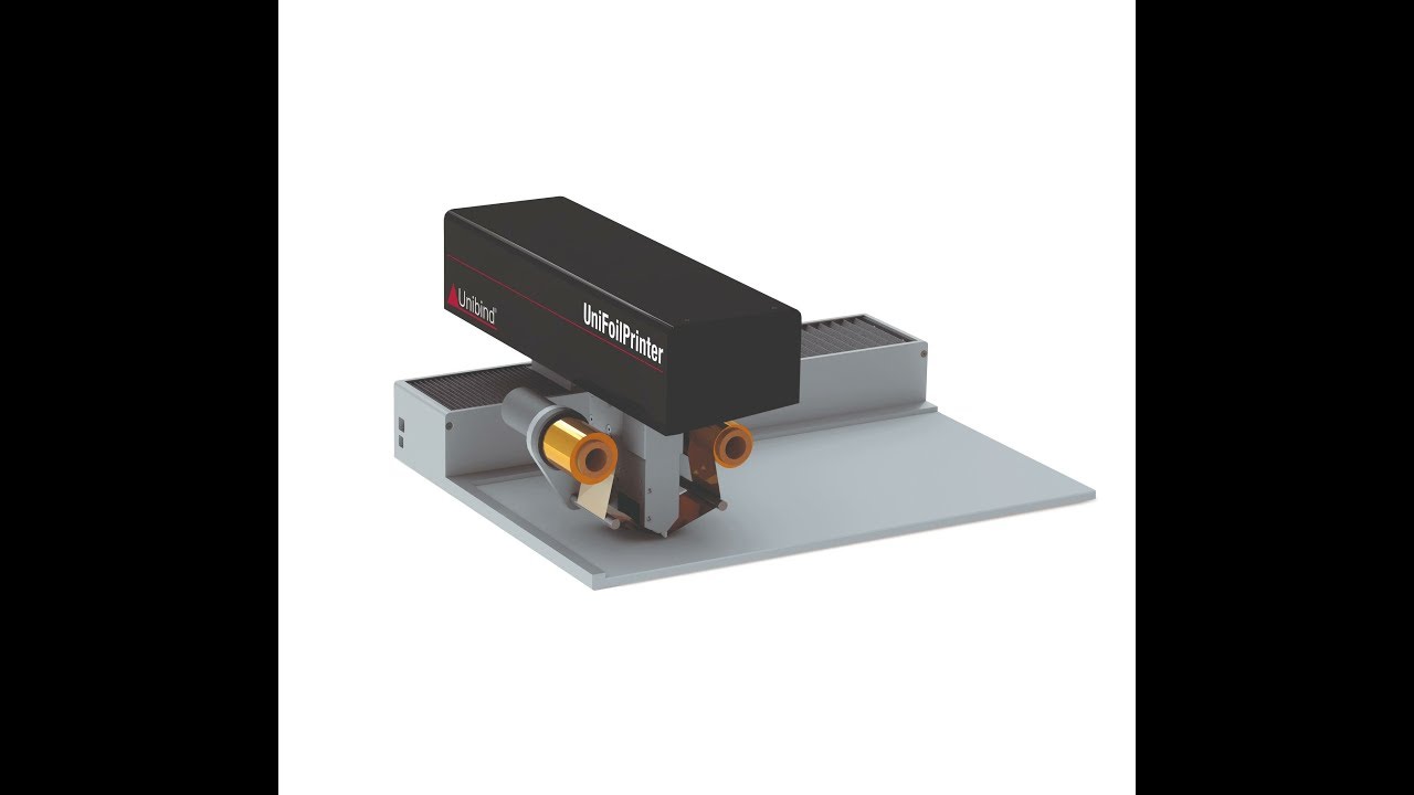 FOIL ONTO LOTS OF SUBSTRATES WITH THE NEW! UNIFOIL DIGITAL FOIL PERSONALISATION PRINTER