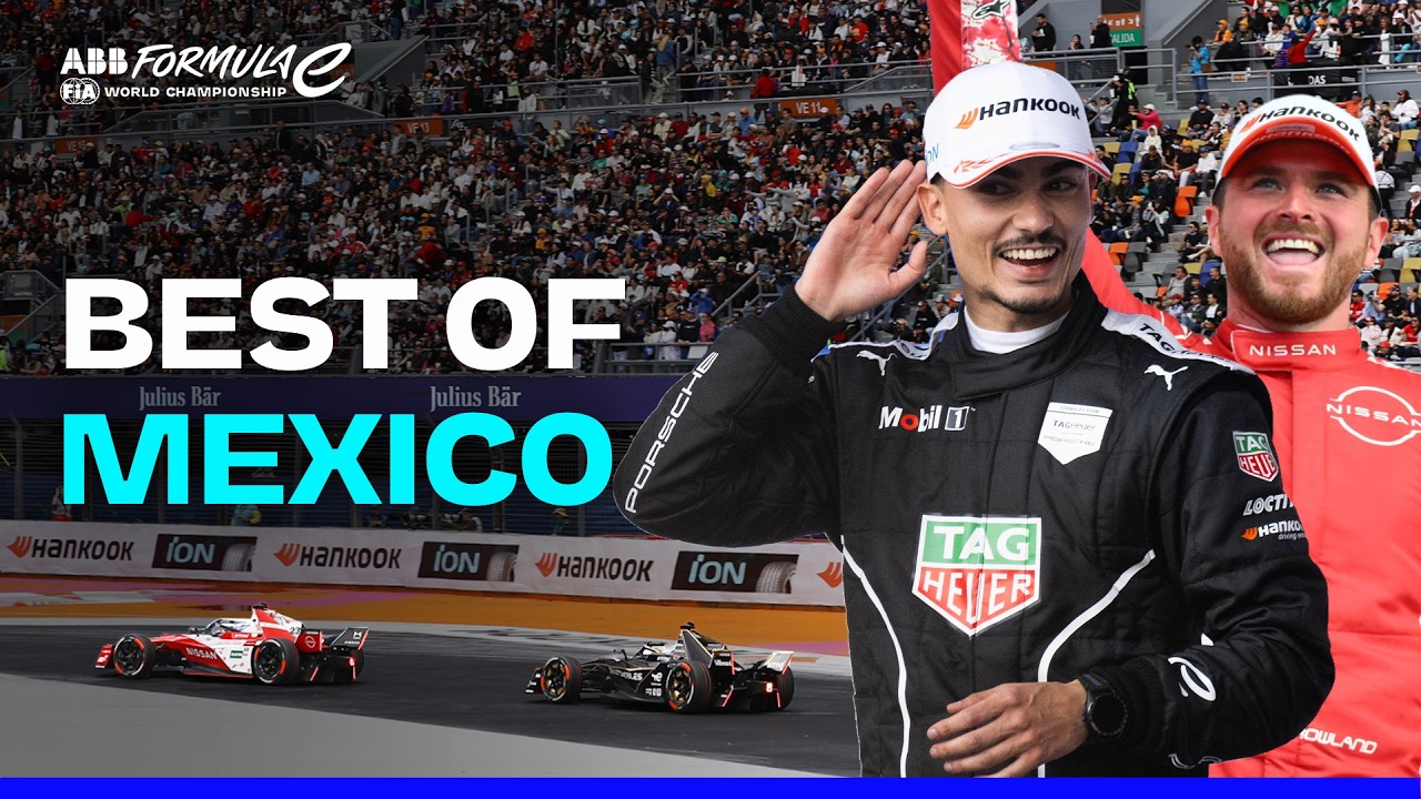 Outstanding Racing! The best of Formula E in Mexico
