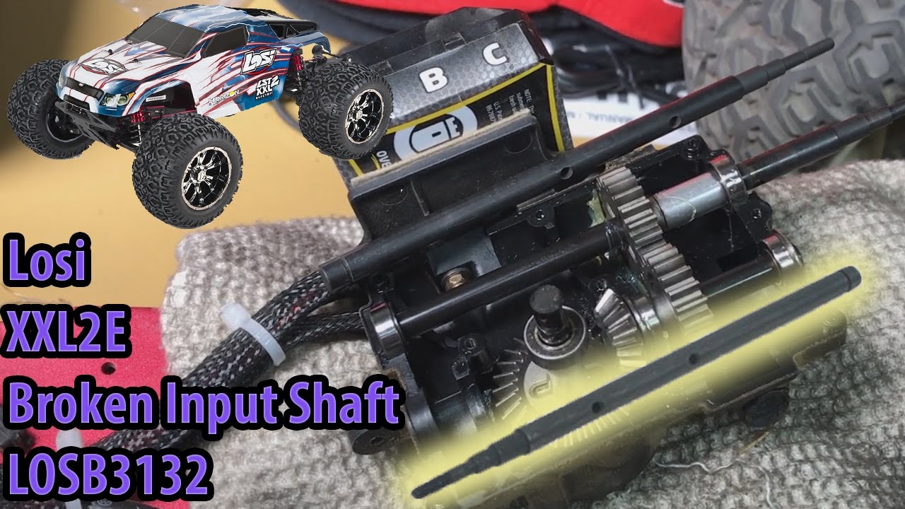 Losi XXl2E Input Shaft And Slipper Replacement LOSB3132