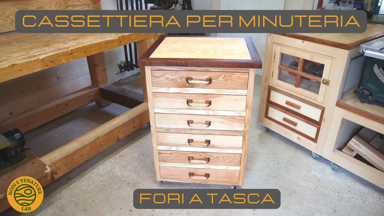 CASSETTIERA PER MINUTERIA - Jig pocket hole 520 pro -