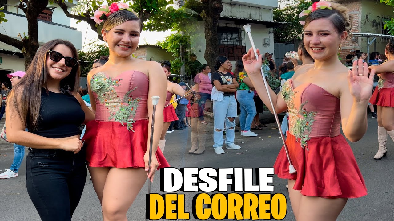 Así Se VIVIÓ El Desfile Del Correo De La col. SENSUNAPAN 2025 En Sonsonate *Lleno Total*
