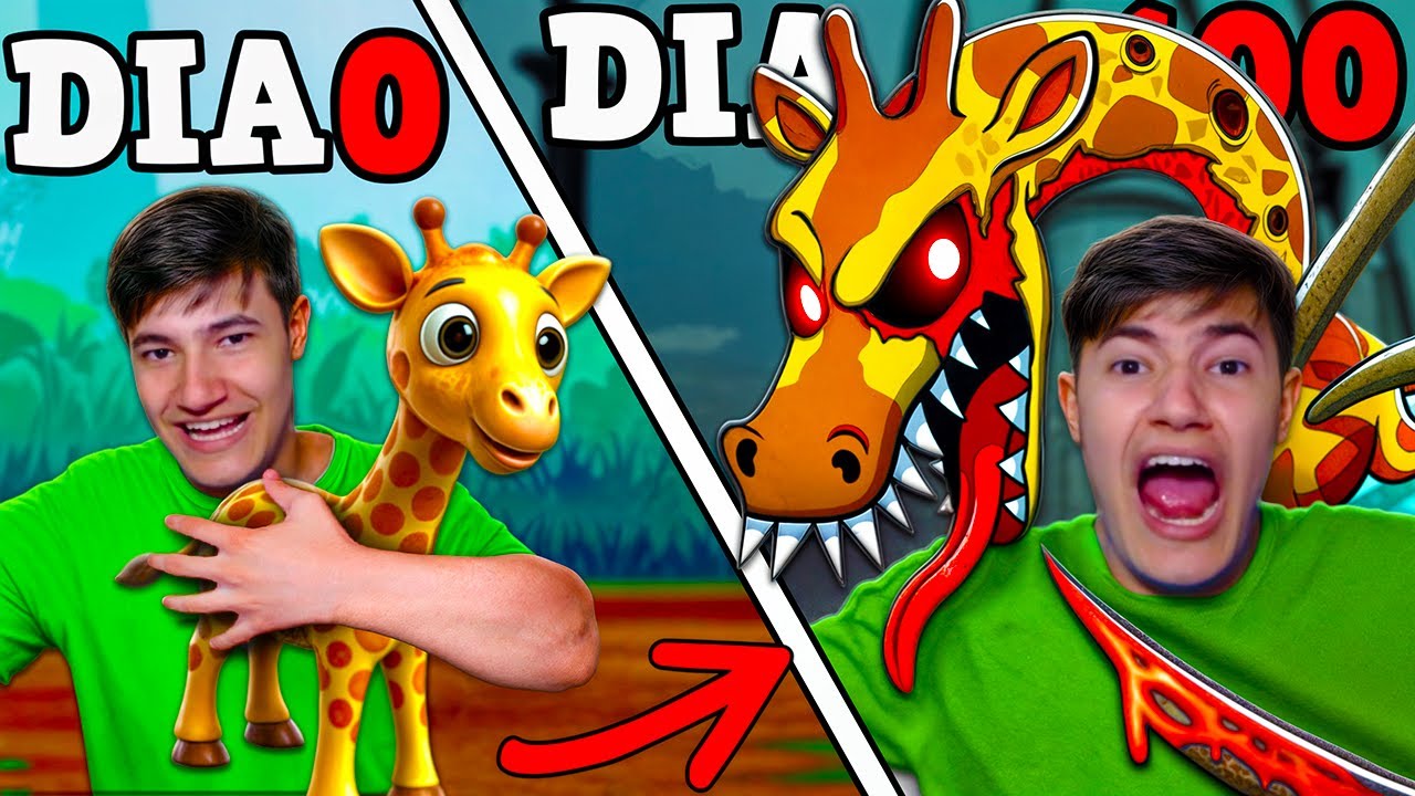 ANIMAIS SE TRANSFORMAM EM MONSTROS GIGANTES! A CADA DIA NESSE ZOOLÓGICO! 100 DIAS Zoochosis