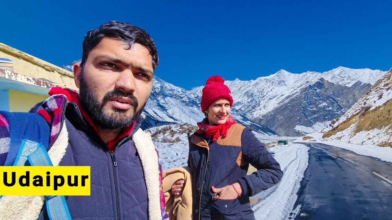 बस नहीं आयी ? क्या करेंगे 😨 || उदयपुर की 🚍  || Lahaul Spiti Triloknath Himachal  Hp-122