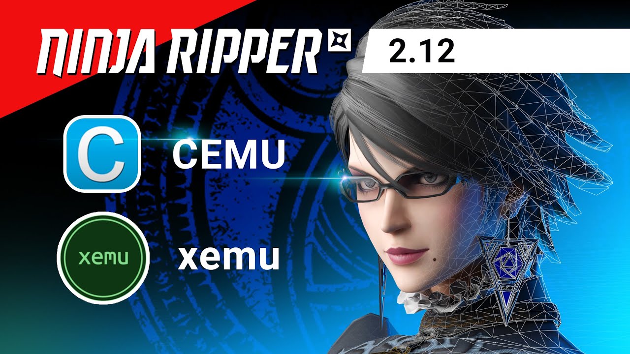 How to rip 3D models from CEMU (WiiU) and XEMU (Xbox Original) Emulator | Ninja Ripper 2.12