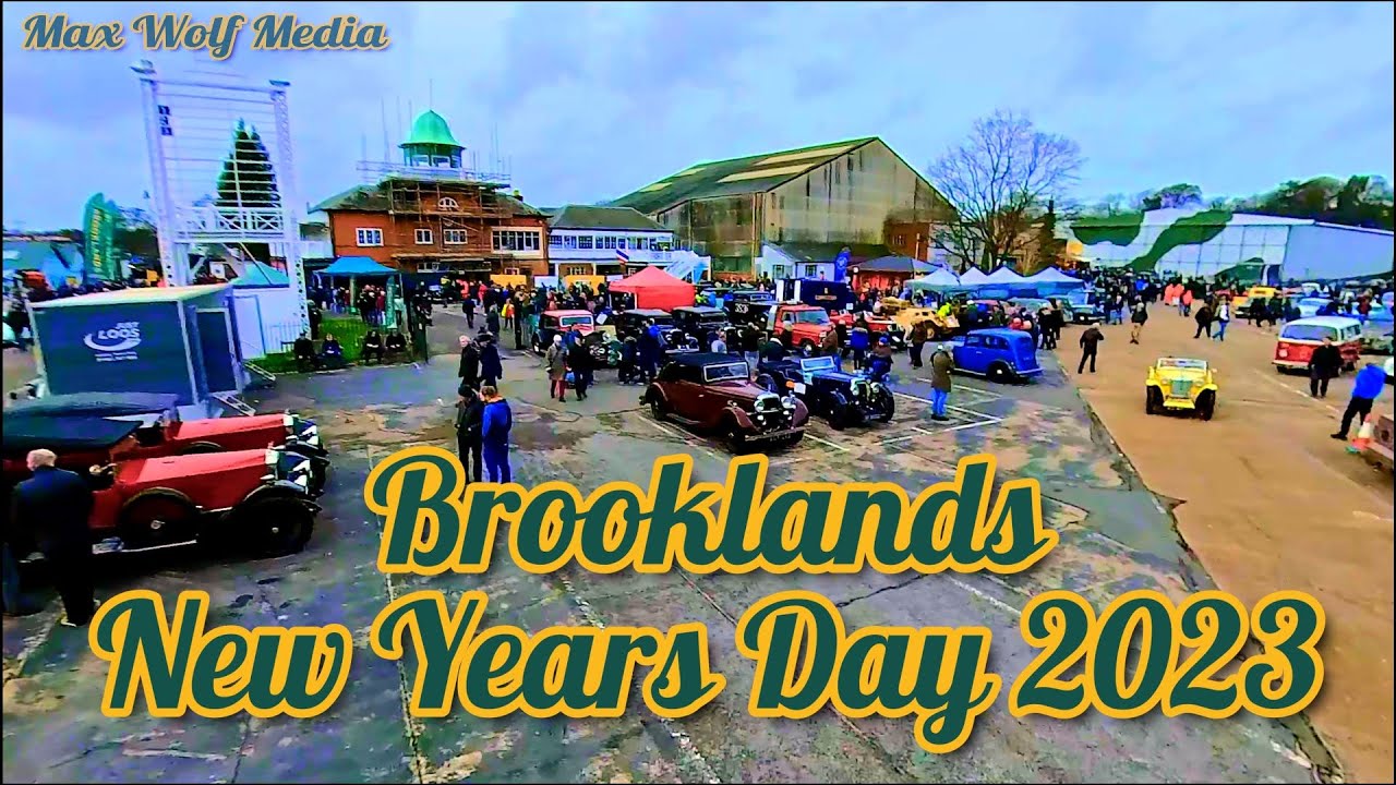 Brooklands New Years Day 2023 Walk Around