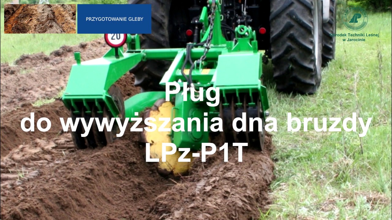 4 Pług dwuodkładnicowy LPz85 z mechanizmami wywyższania dna bruzdy | LEKTOR PL