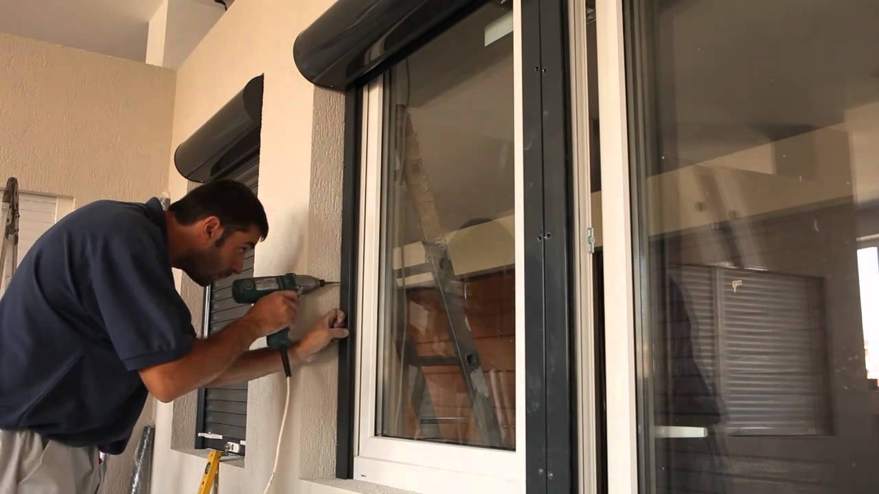 Montaj rulouri exterioare MCA din aluminiu cu bariera termica