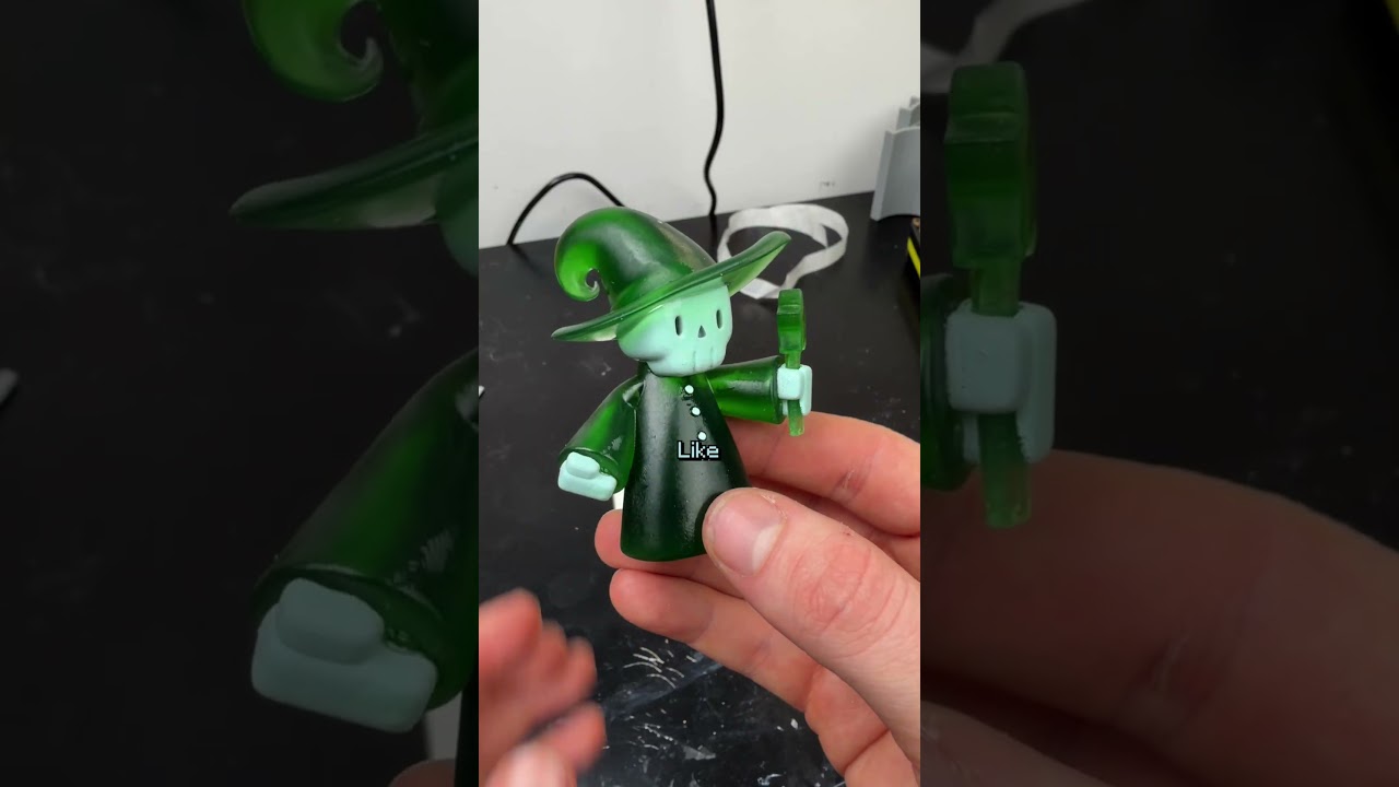 how I make 3D Resin Printed art toys!  