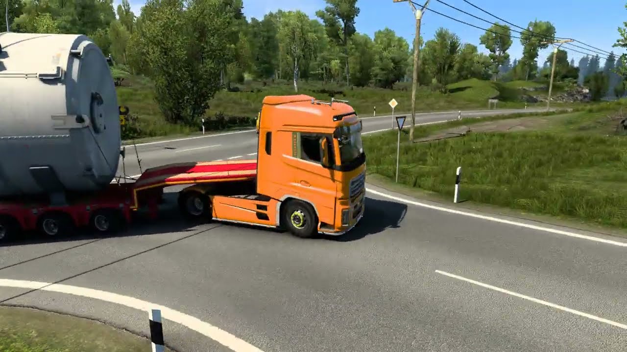 Euro Truck Simulator 2 #9 | Bremen to Travemünde (Deutschland) | Ford F-Max | SpecialCargo Transport