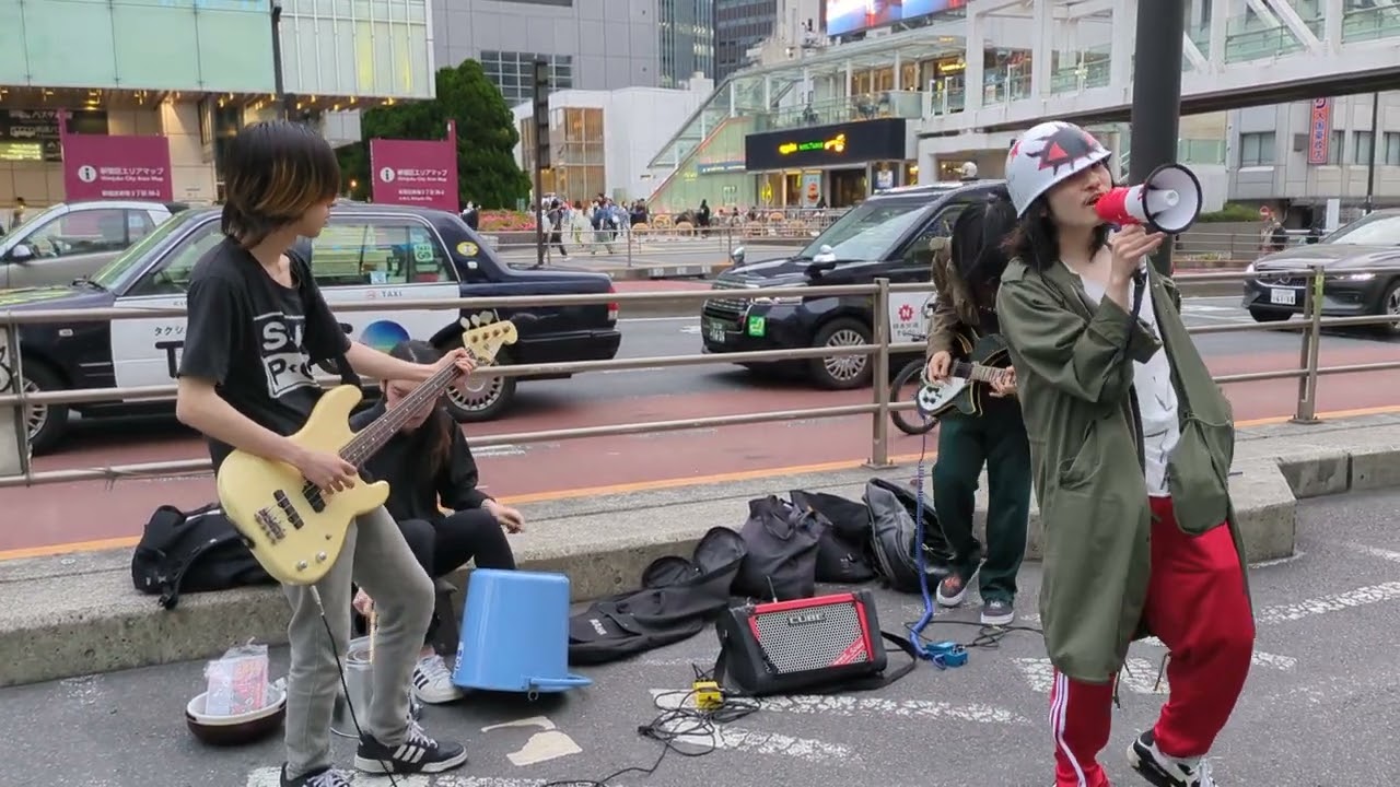 自爆    路上ライブ   2024/05/ 新宿