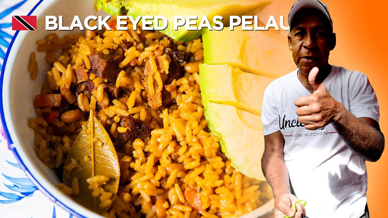 🇹🇹 Black Eyed Peas Pelau by Uncle Clyde in Paramin, Trinidad & Tobago | In De Kitchen