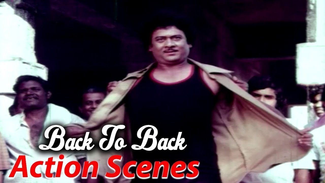 Krishnam Raju Best Action Scenes || Back To Back Fight Scenes || 2018 Telugu Latest Movies