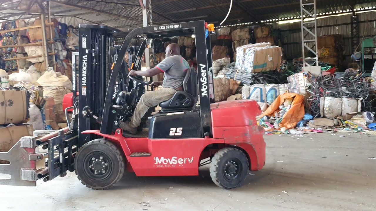 Empilhadeiras a DIESEL em RECICLÁVEIS
