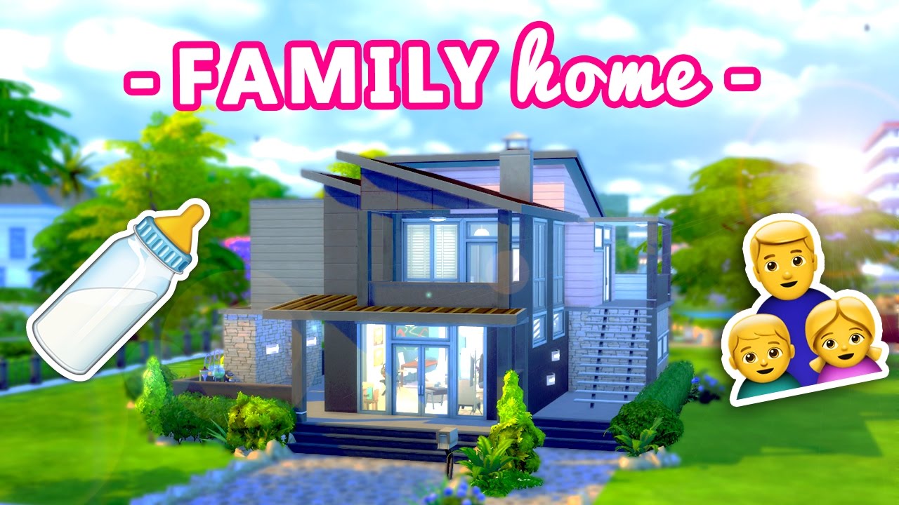 AFFORDABLE FAMILY HOME!   [ The Sims 4 Basegame ]
