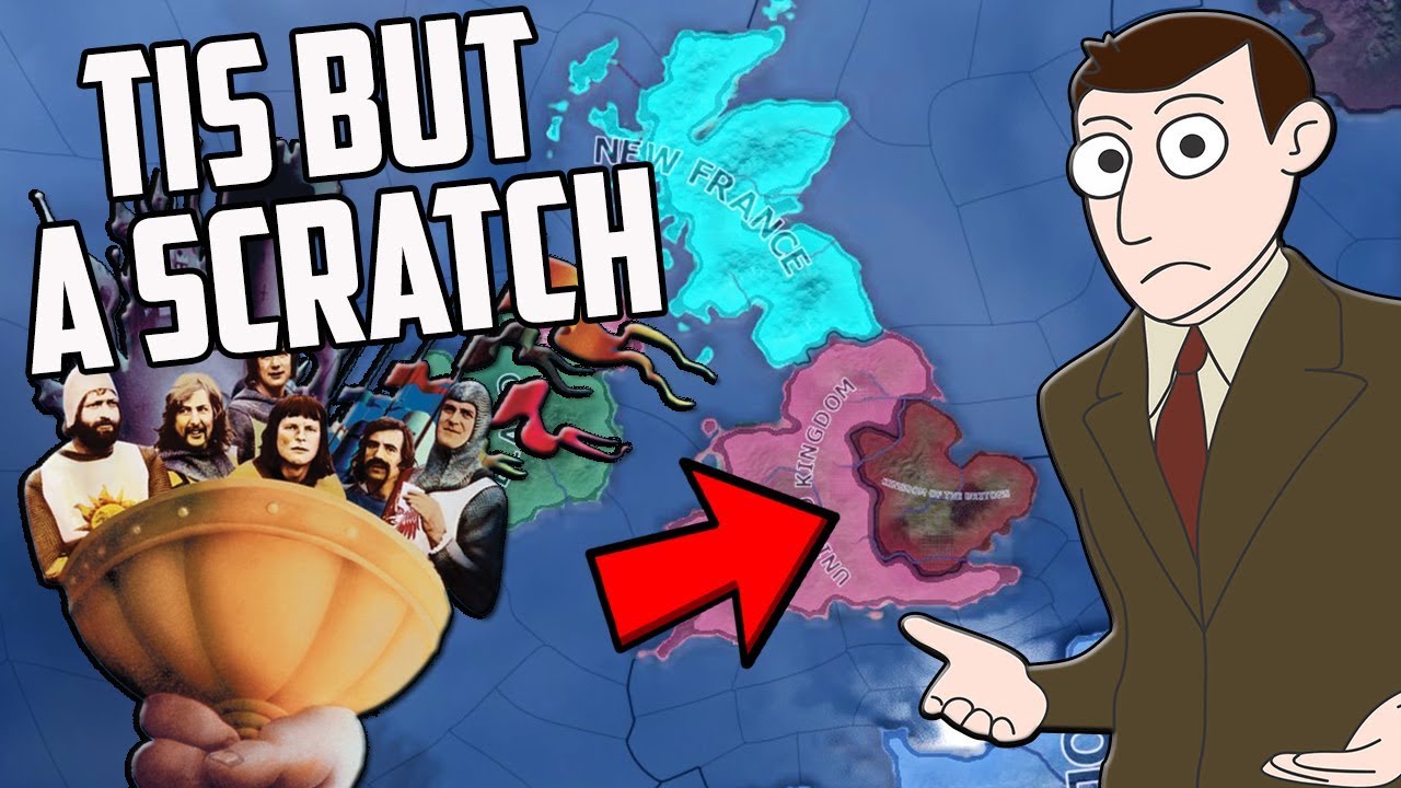 What If Monty Python Won WW2? HOI4