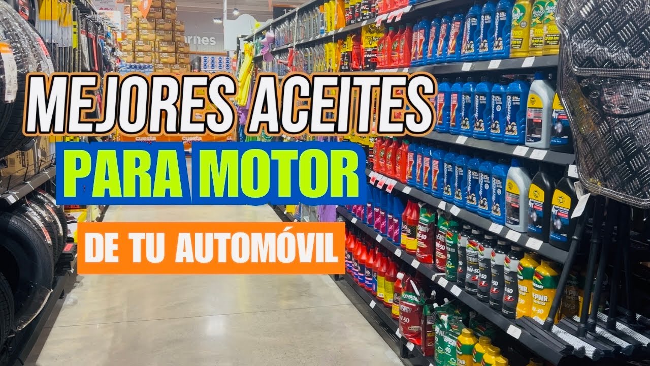 El mejor aceite para el motor de tu Automóvil Top 5