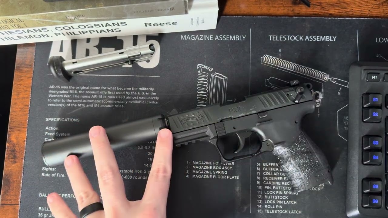 Мой первый глушитель. 22 Sparrow.