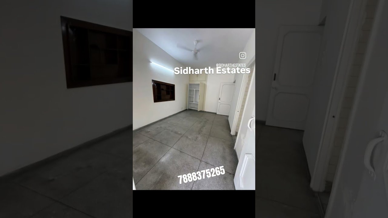 HIG 3BHK Corner  Flat Ground Floor Sale In Sector 43 Chandigarh #chandigarh