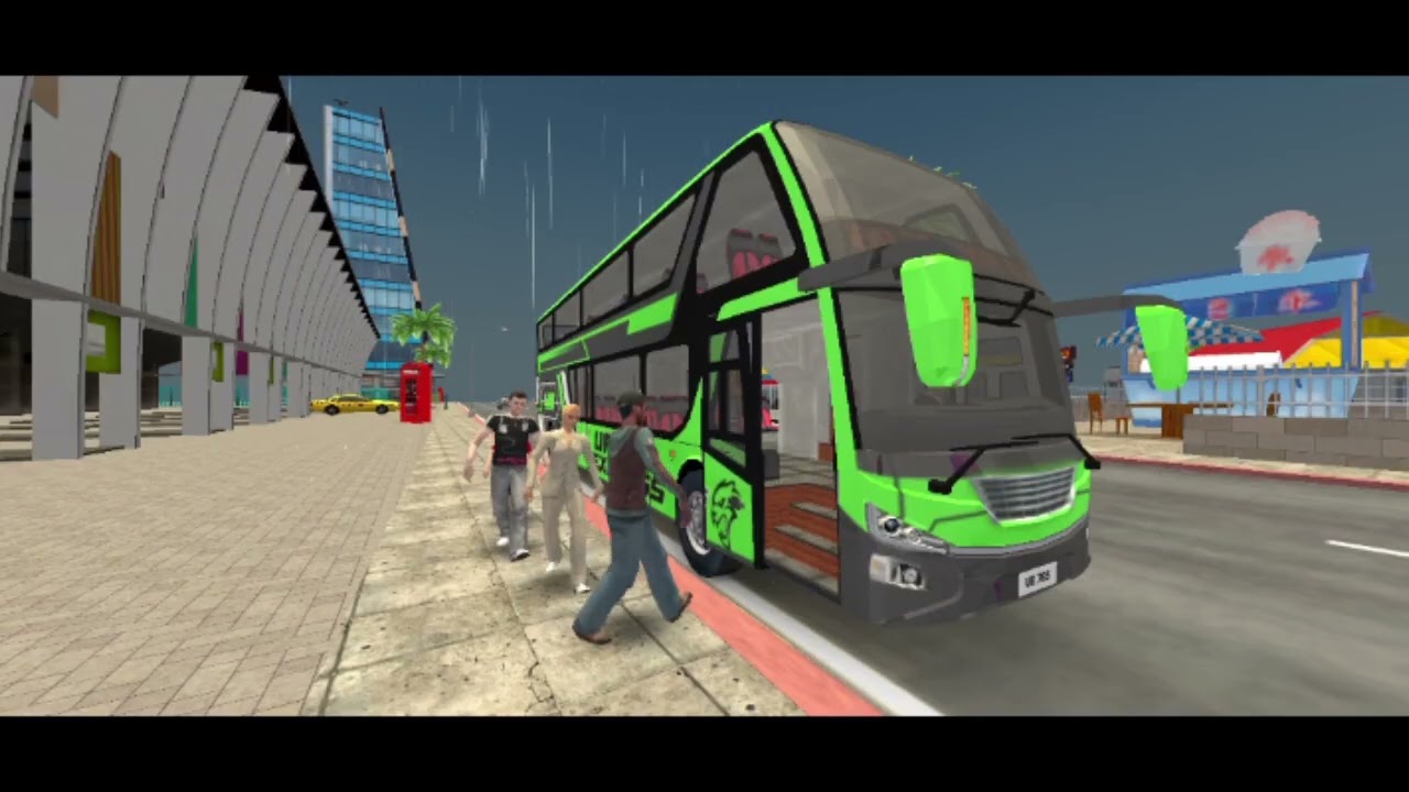 City Coach Bus Driving Game