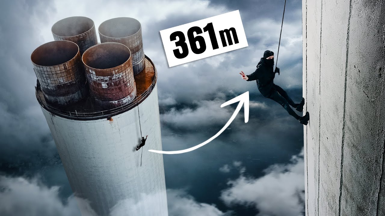 Escalé la Chimenea Más Alta de Europa