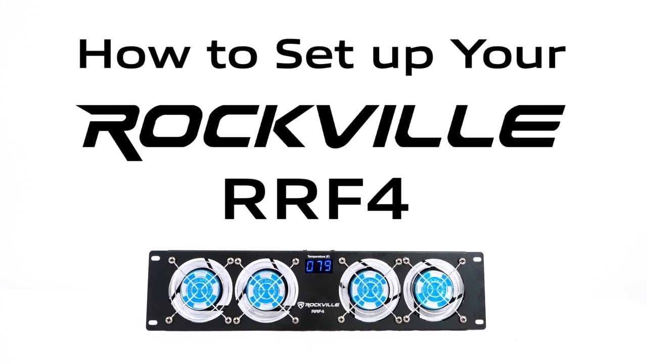 How to Set up Your Rockville RRF4 19