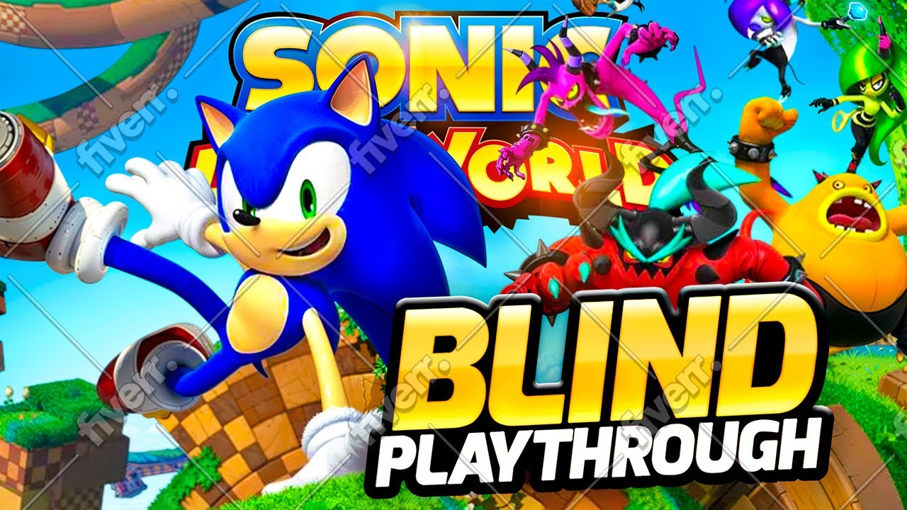 Sonic Lost World blind playthrough part 1