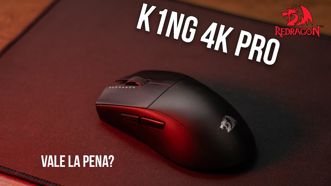 REDRAGON KING 4K PRO (M916 PRO) | El mejor mouse 