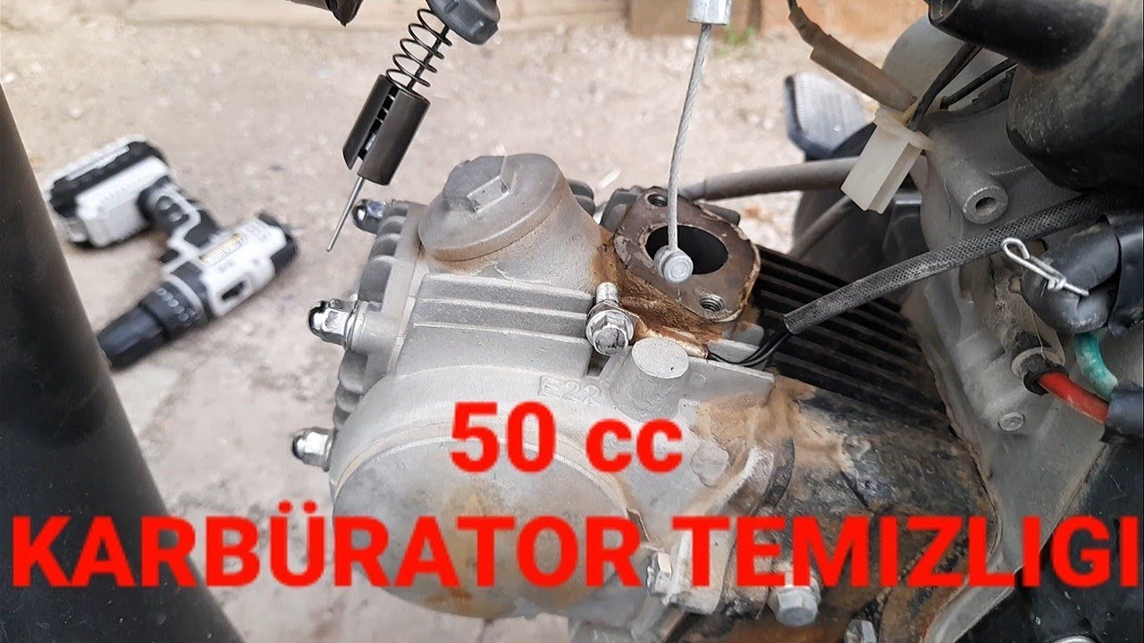 Karbiratör Bakımı ve Temizliği 50 cc MOTORSİKLET