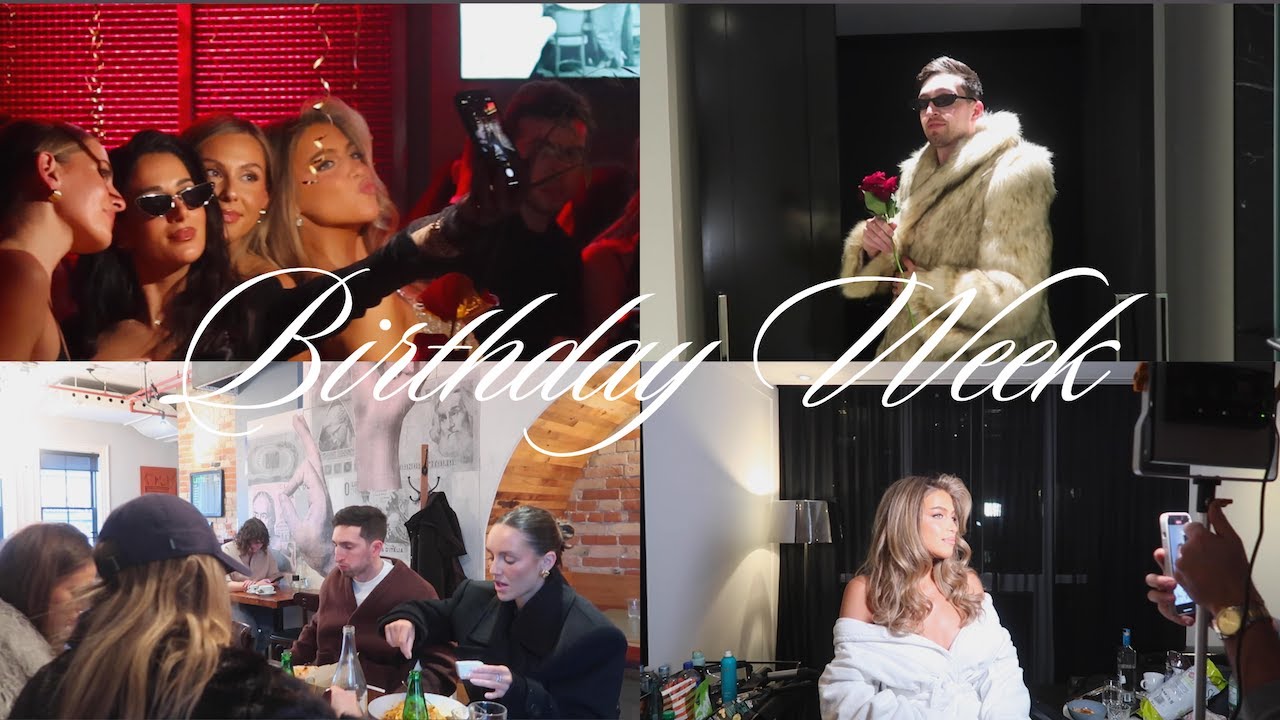 BIRTHDAY VLOG 🎂🍸🎲 | Bday Party BTS, Girls Weekend in Toronto, Date Night, etc.