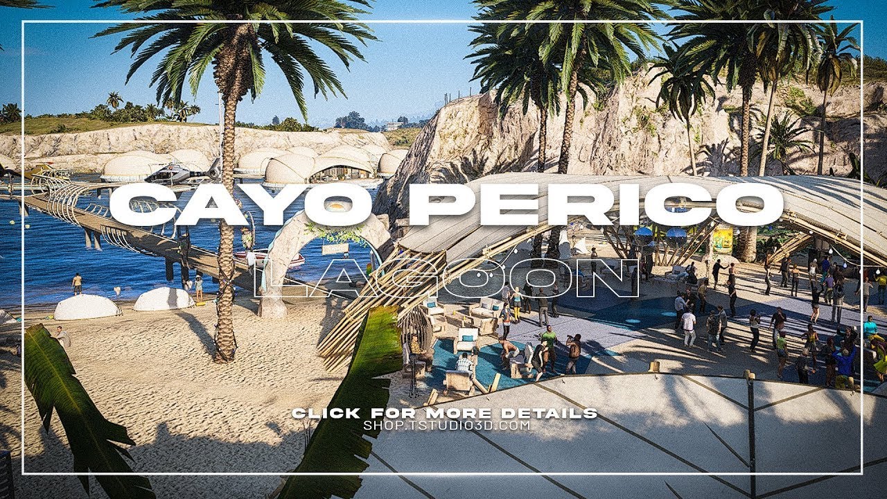 Cayo Perico Lagoon | FiveM/GTA V Cinematic showcase for @tstudio3d  ​