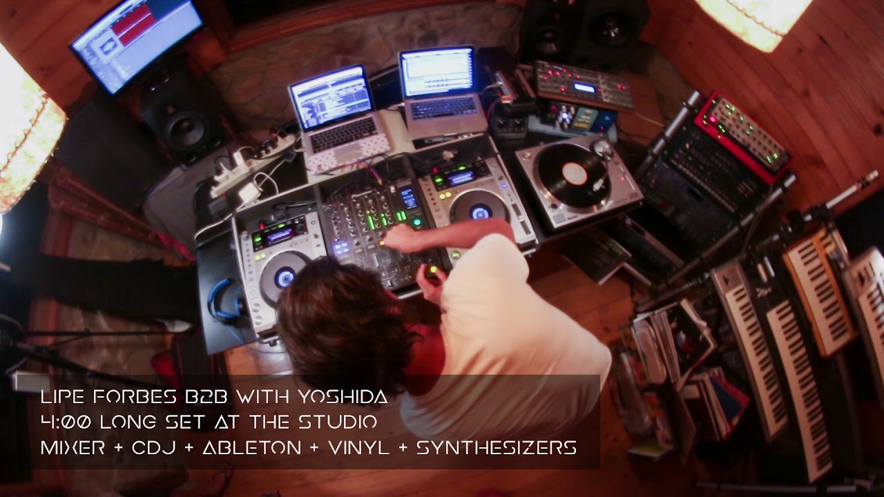 Lipe Forbes B2B Yoshida Long Dj Set- Deep House - Live 2019  (Ableton-Traktor-Pioneer Dj -Vinyl)