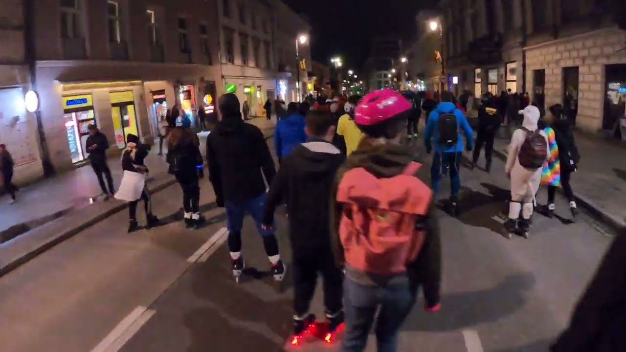 First Warsaw NightSkating in 2022