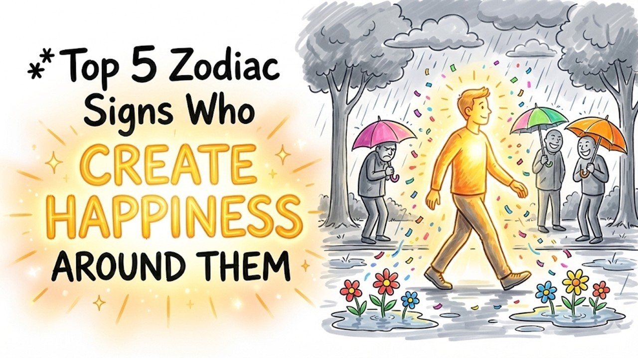 Top 5 Zodiac Signs Who Create Happiness Around Them