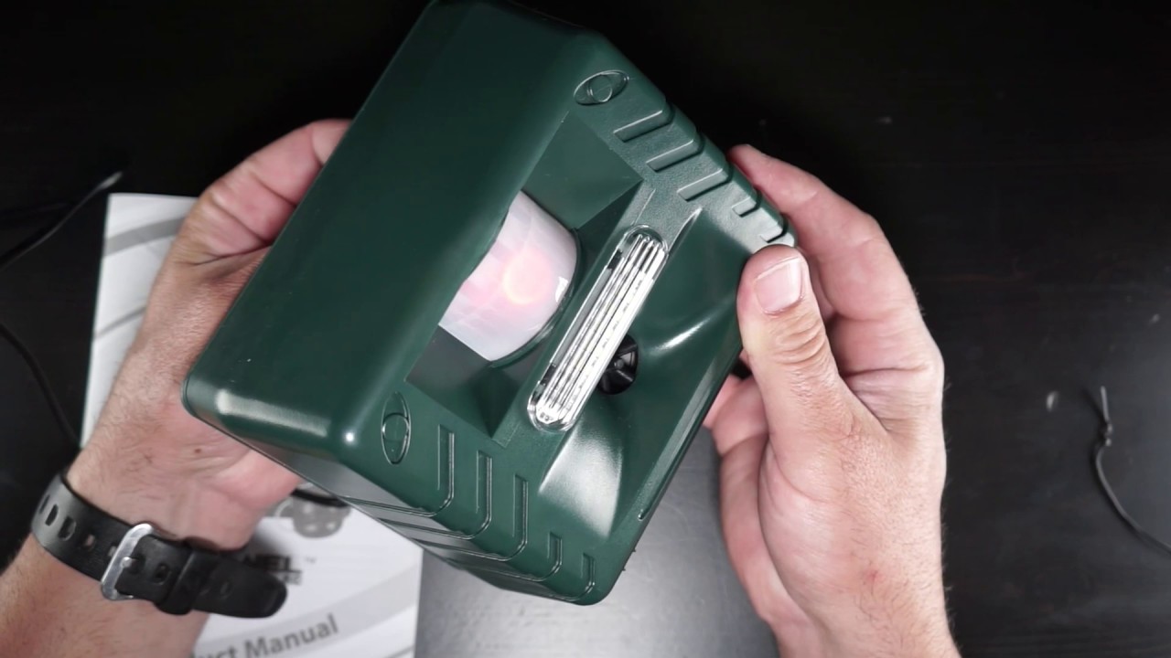 Ultrasonic Animal Deterrent System (product review)