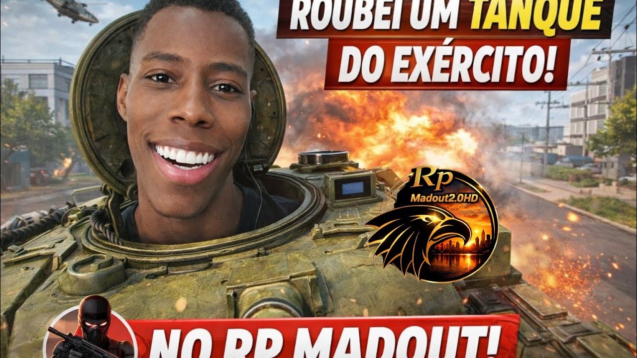 Robei tanque do exército no ///rp Madout2 big city online 