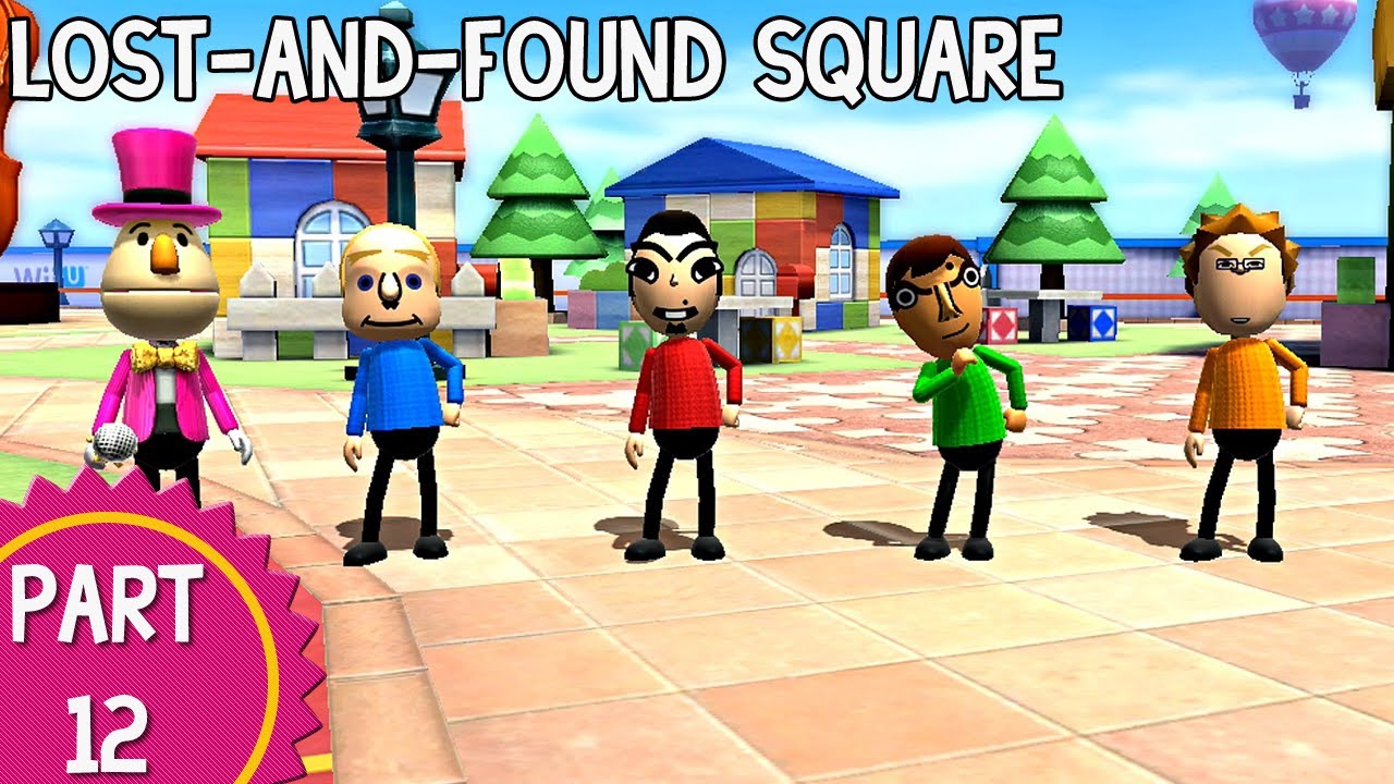 Wii Party U: Episode 12 - Lost and Found Square