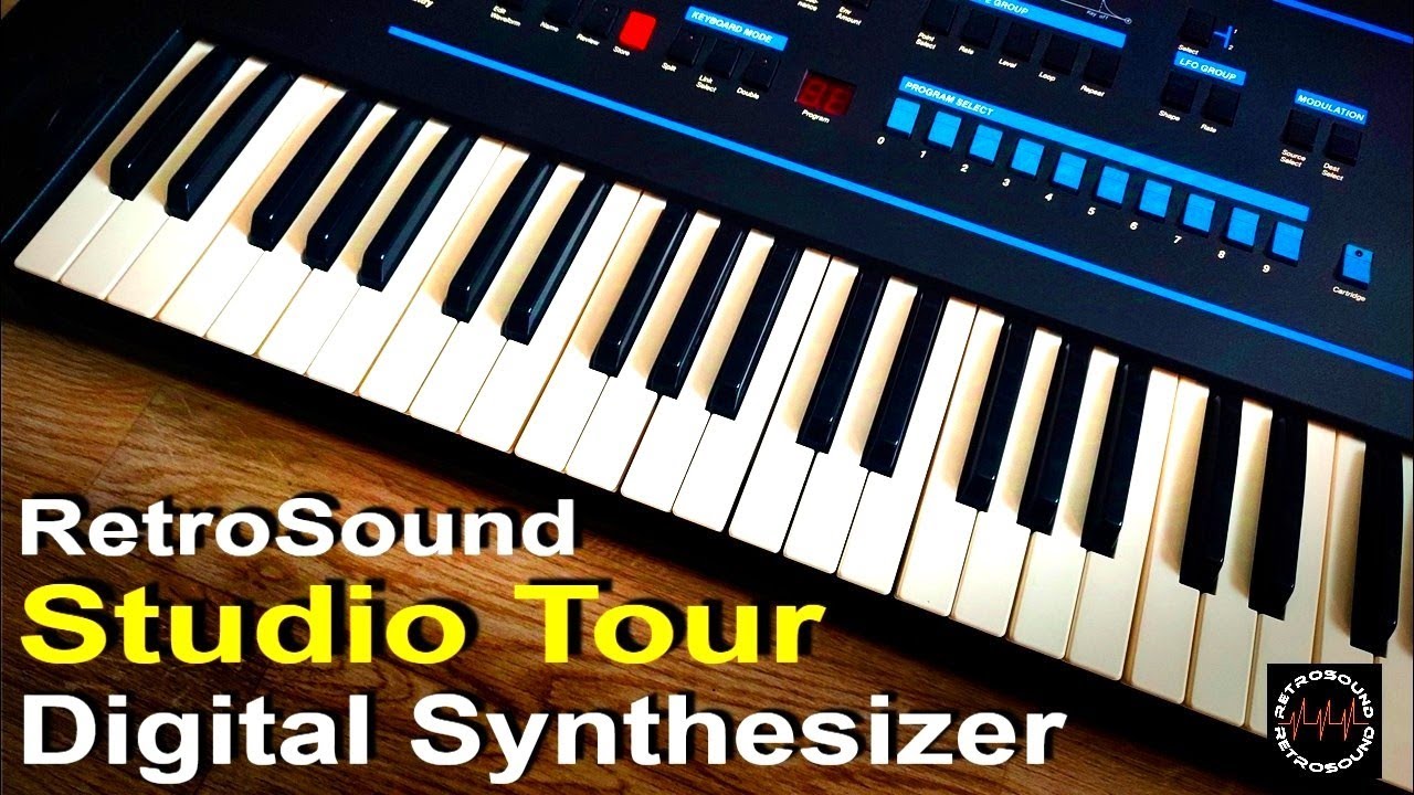 RetroSound Studio Tour: Vintage Digital Synthesizers
