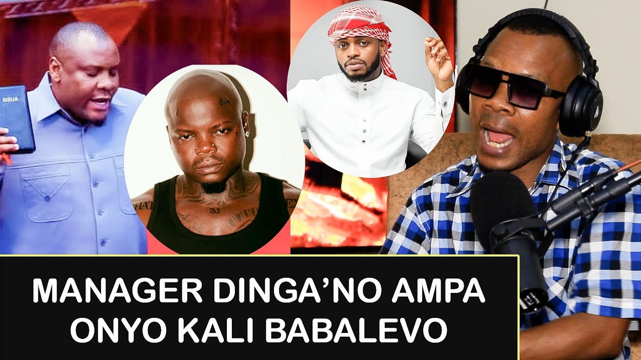 MANAGER DING'ANO AMLIPUA BABA LEVO BAADA YA KUMWITA HARMONIZE KIPARA WEWE BABALEVO TULIA NA UBUNGE. 