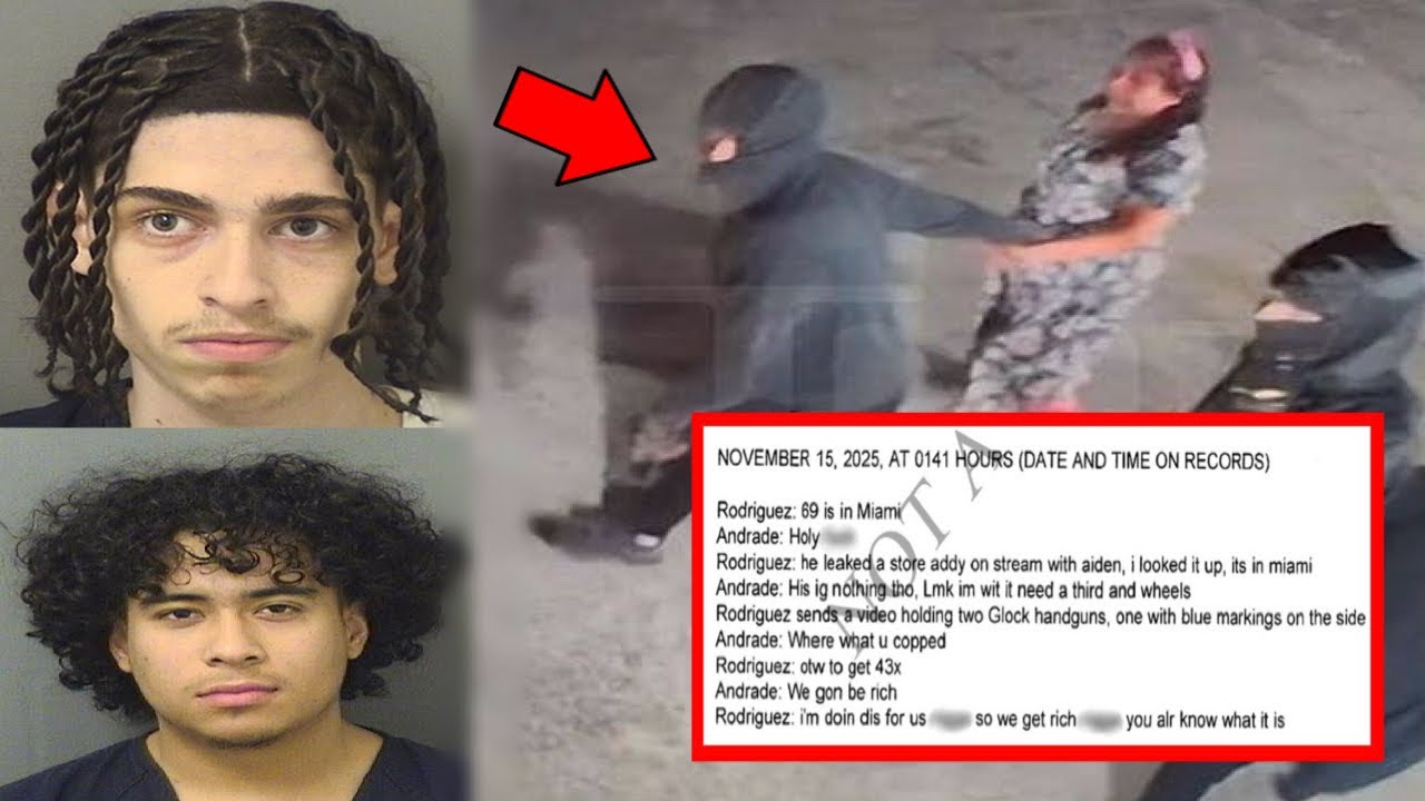 Florida’s Dumbest Crashouts who texted a Plan to Rob 6ix9ine’s Home