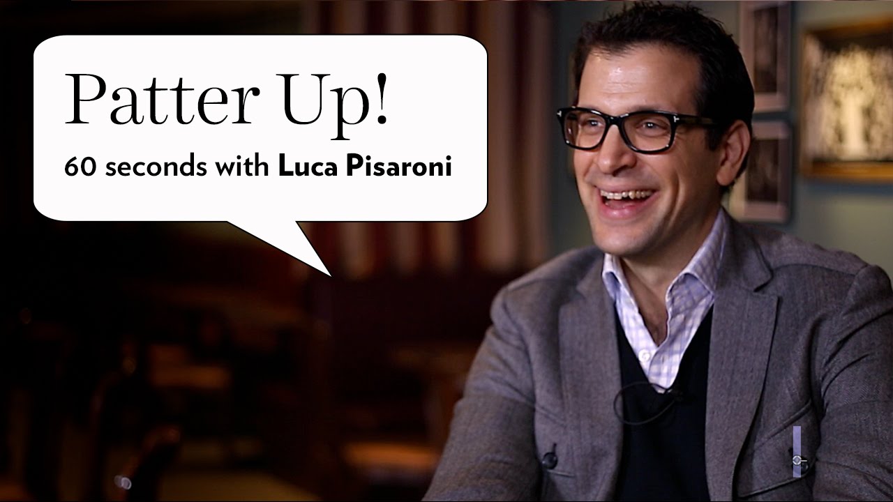 Patter Up! 60 seconds with Luca Pisaroni